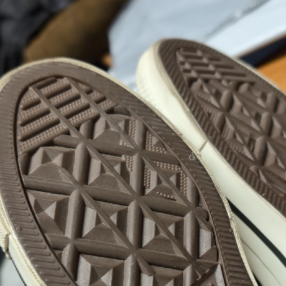 CDG x Converse Black Canvas Sneakers - Picture 9 of 10